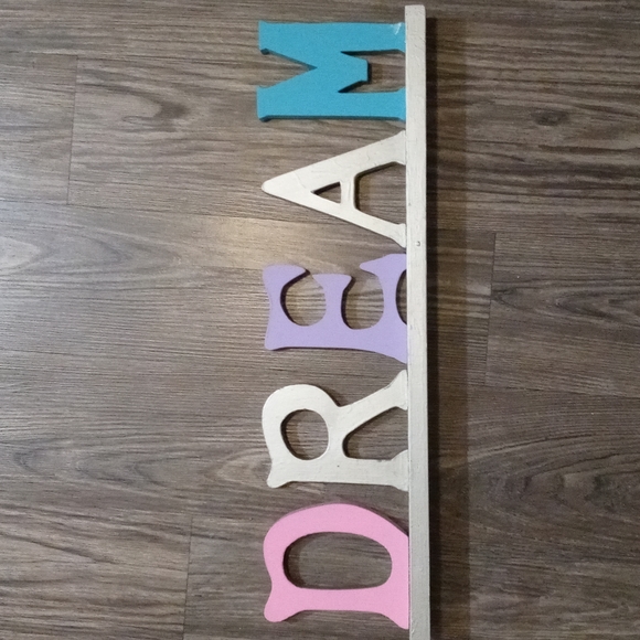 Wood DREAM wall decor